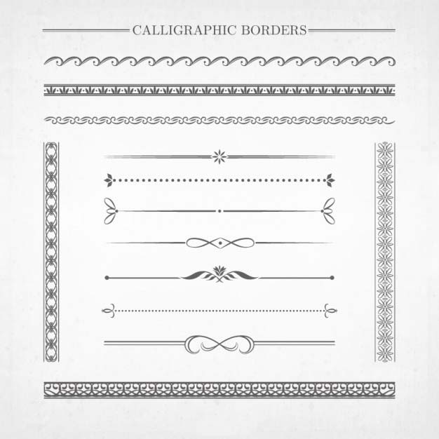 书法装饰边框集合