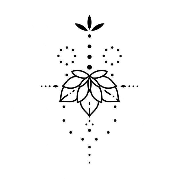 几何纹身花纹图案