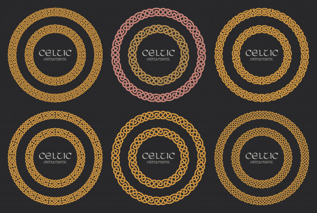 凯尔特结编织边框饰品