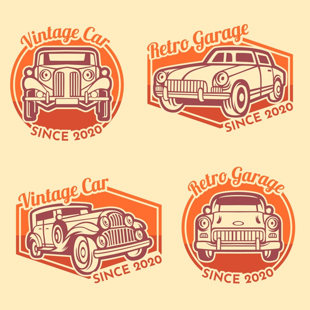 复古企业LOGO标志模板