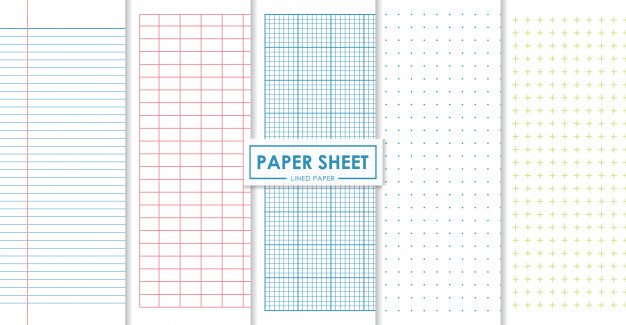 简约线条和点纸面花纹图案