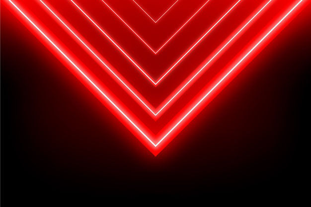 几何红色灯光背景