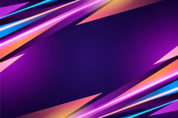 霓虹灯背景抽象设计