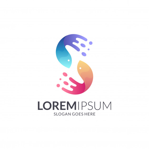 无限鱼形标志LOGO