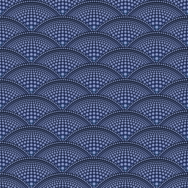 海浪波浪无缝模式花纹