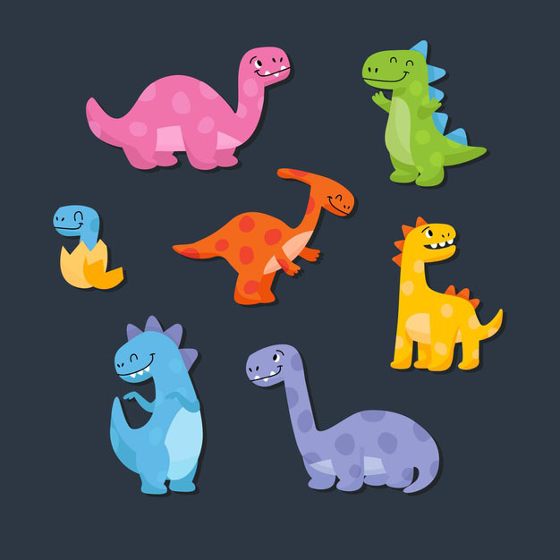 卡通恐龙合集