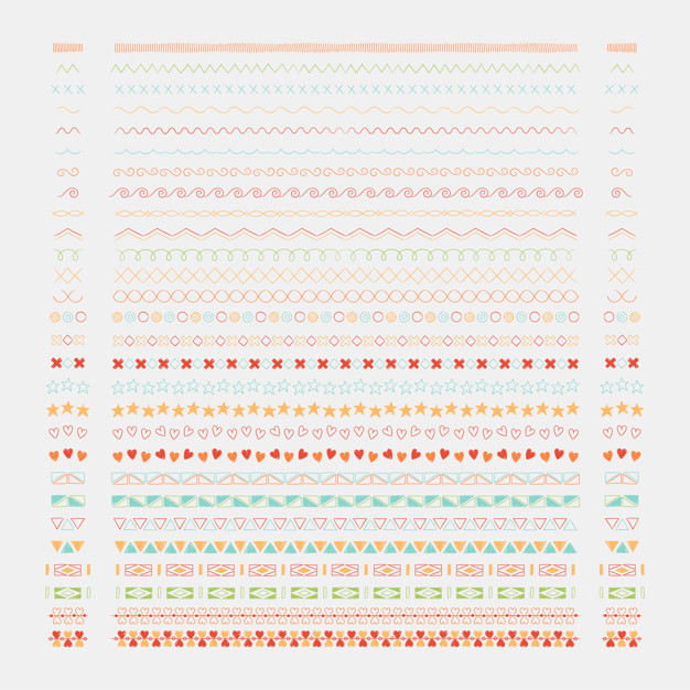 线条分割线装饰线元素