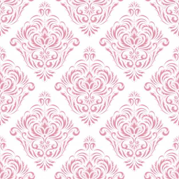 巴洛克风格复古绸缎布纹无缝平铺花纹底纹