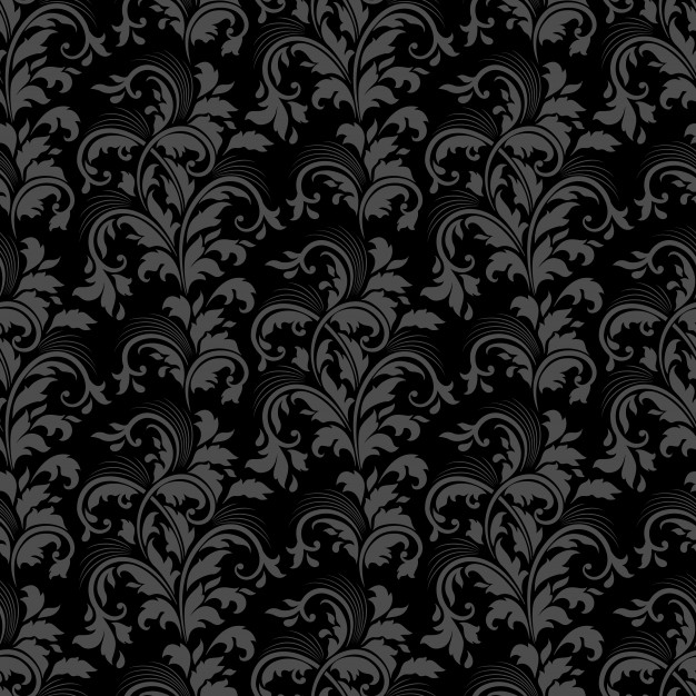巴洛克风格复古绸缎布纹无缝平铺花纹底纹