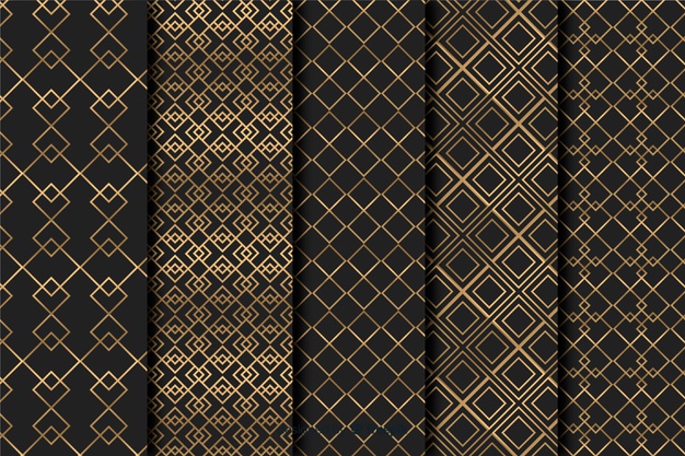 抽象几何图形华丽欧式图案花纹底纹