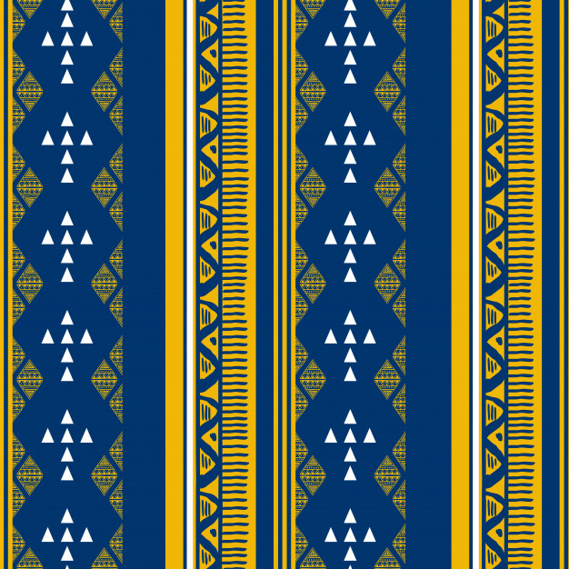 手绘部落民族风无缝模式图案装饰花纹底纹