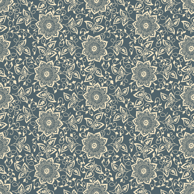 古典华丽欧式复古无缝平铺花纹底纹