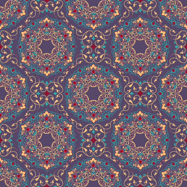 古典华丽欧式复古无缝平铺花纹底纹