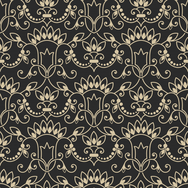 古典华丽欧式复古无缝平铺花纹底纹