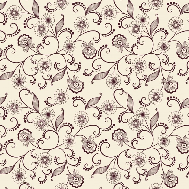 古典华丽欧式复古无缝平铺花纹底纹