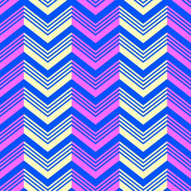 抽象三角形几何多边形孟菲斯风格无缝平铺花纹图案