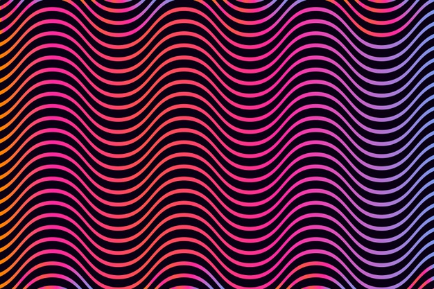 迷幻视错觉扭曲几何线条抽象螺旋背景图案