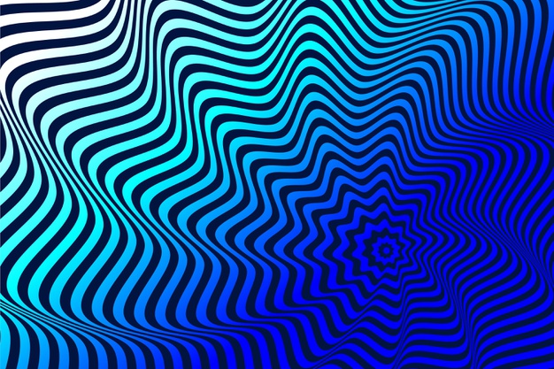 迷幻视错觉扭曲几何线条抽象螺旋背景图案