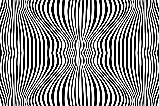 迷幻视错觉扭曲几何线条抽象螺旋背景图案