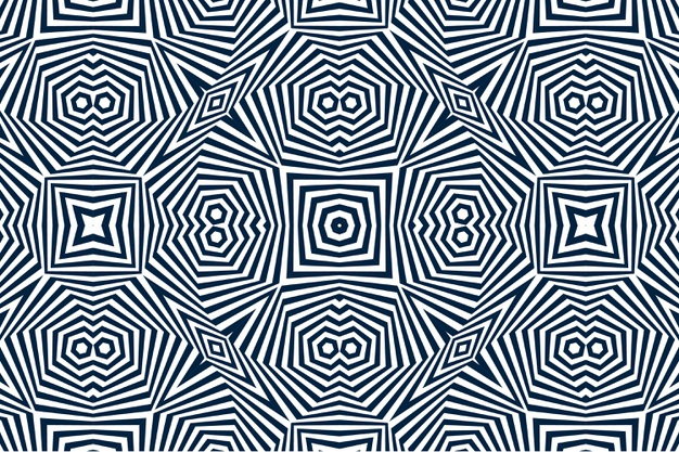 迷幻视错觉扭曲几何线条抽象螺旋背景图案