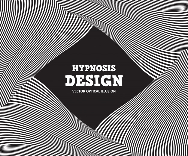 迷幻视错觉扭曲几何线条抽象螺旋背景图案