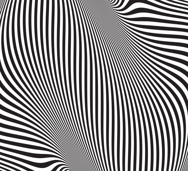 迷幻视错觉扭曲几何线条抽象螺旋背景图案