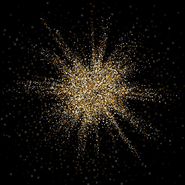 金色粉末金色亮片金粉纹理肌理抽象背景