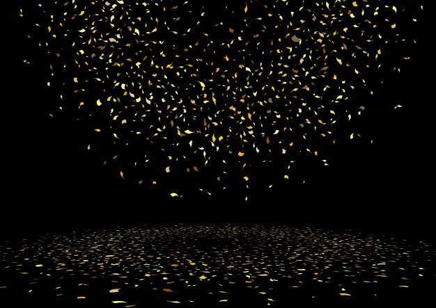 金色粉末金色亮片碎屑金粉纹理肌理抽象背景