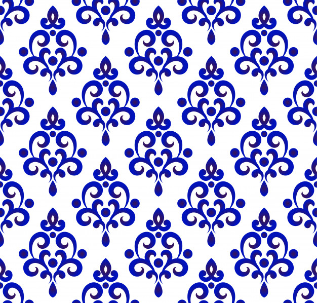 青花瓷风格花纹