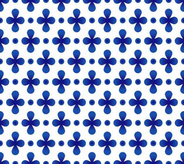 青花瓷风格花纹