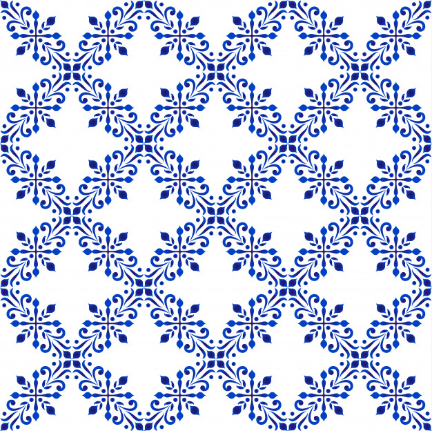 青花瓷风格花纹
