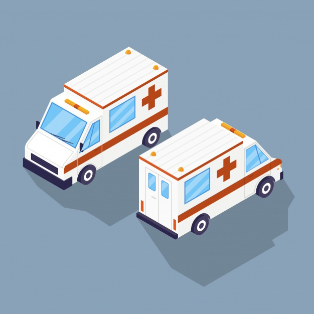 救护车插画