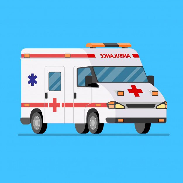 救护车插画