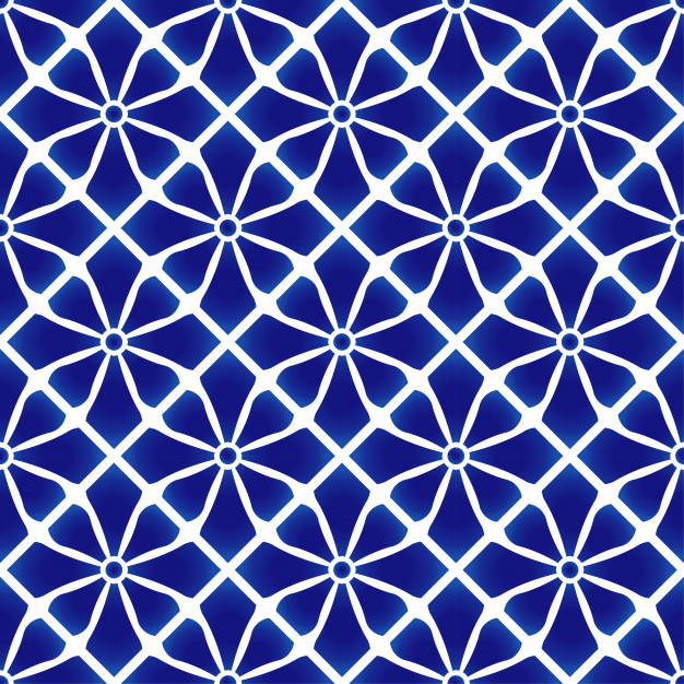 青花瓷风格花纹