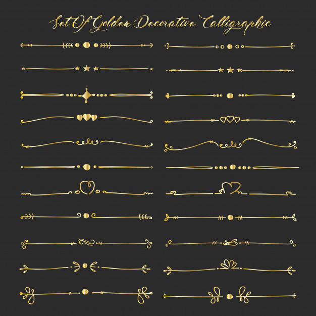 欧式装饰花纹分割线