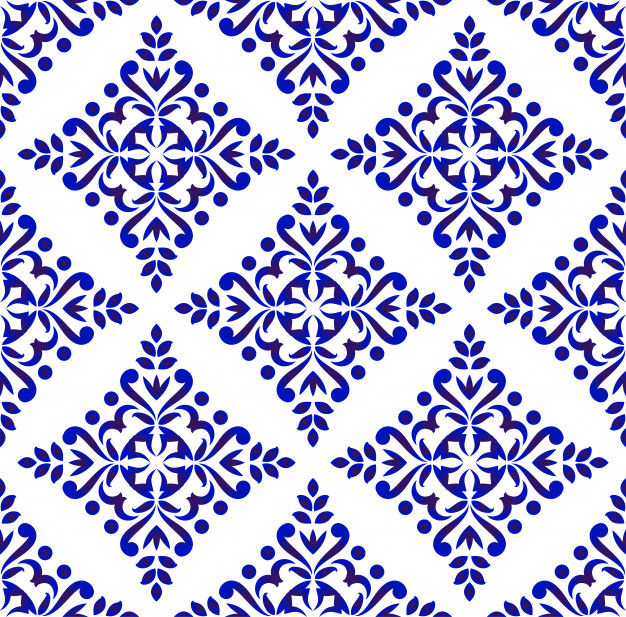 青花瓷风格花纹