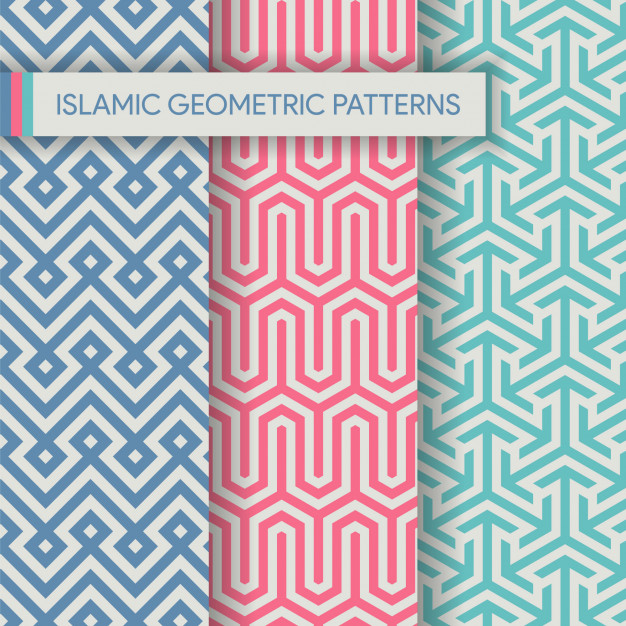 无缝几何图案花纹背景