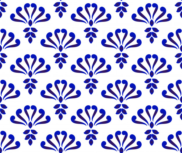 青花瓷风格花纹
