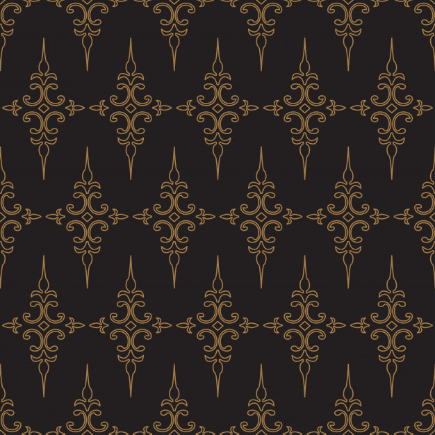 华丽欧式复古无缝花纹背景