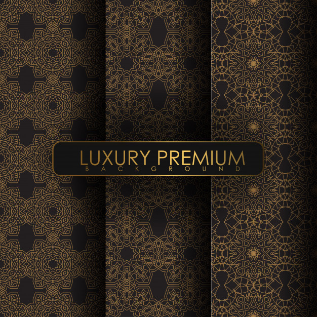 华丽复古欧式花纹背景