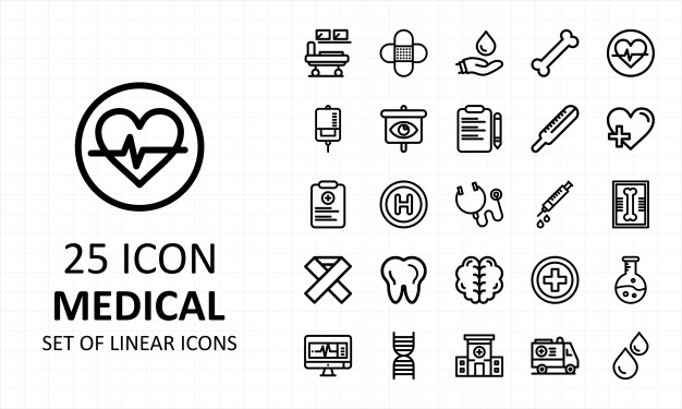 医学医疗标志icon，logo