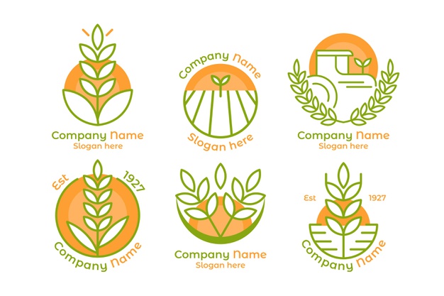 谷物农产品农业logo标志