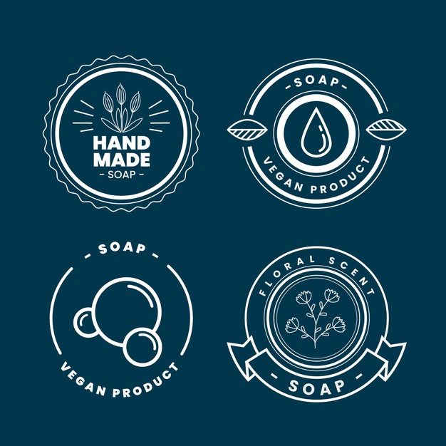 肥皂标签logo标志