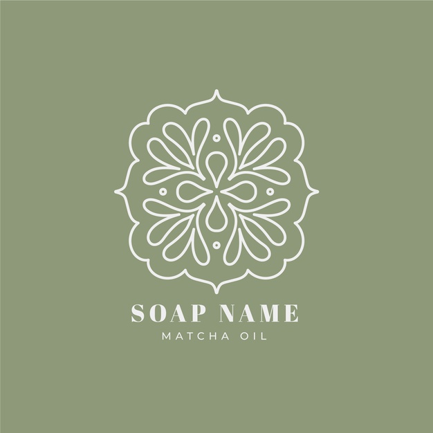 花纹花朵，肥皂logo标志矢量图素材