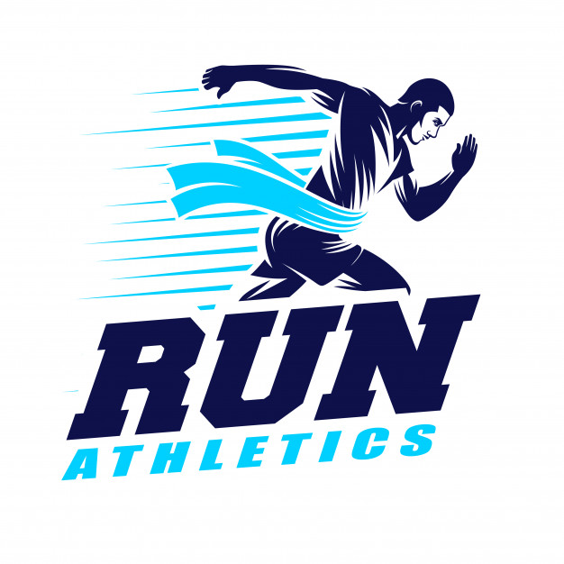 田径，体育运动logo标志矢量图素材