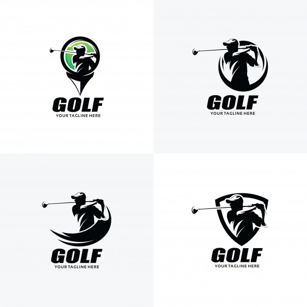 高尔夫logo标志矢量图素材