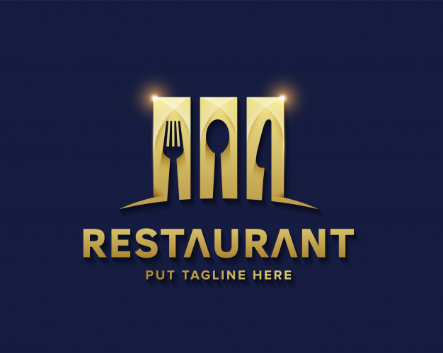 西餐厅logo标志矢量图素材