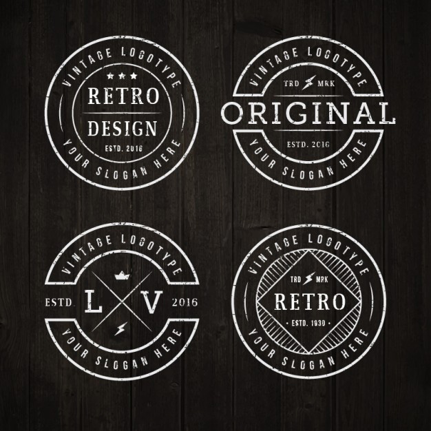 复古徽标logo标志