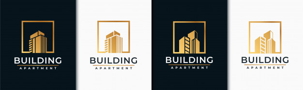 建筑，房地产，房屋logo标志矢量图素材
