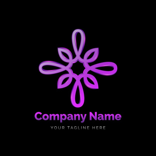 花瓣，花朵，logo标志